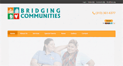 Desktop Screenshot of bridgingcommunities.org